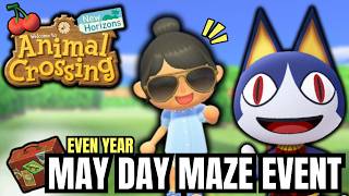 Easy May Day Maze Walkthrough 2026 | Animal Crossing: New Horizons