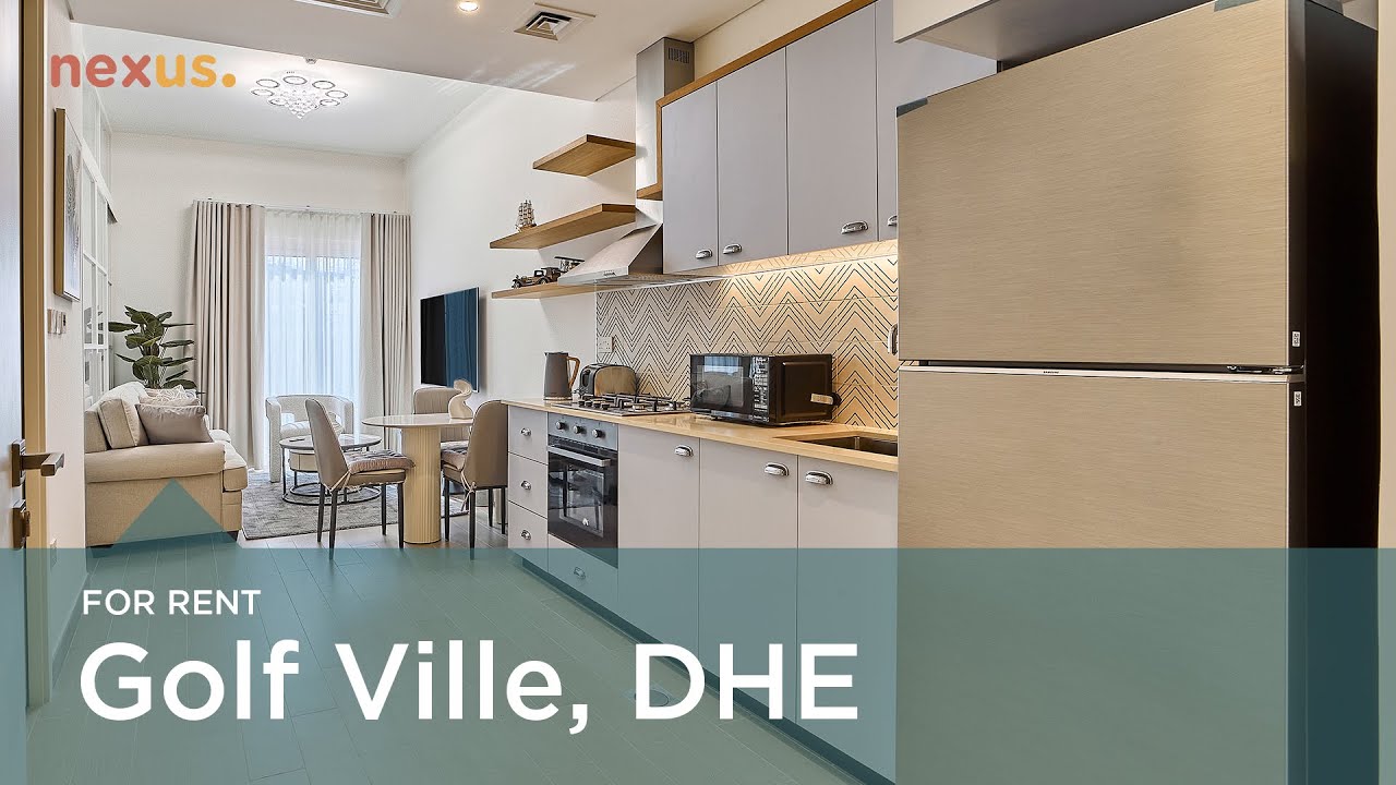 Modern 1BR Apartment for Rent in Dubai Hills Estate Fully Furnished |  Nexus Properties