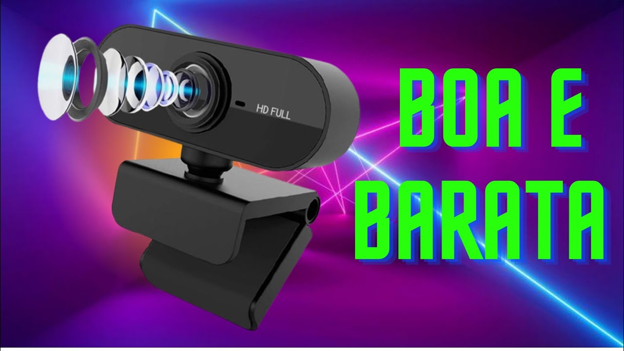 reviw  webcam barata  para live stream