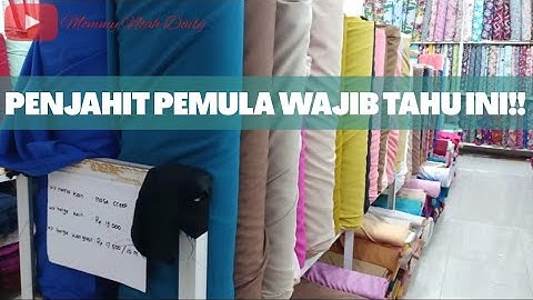 Thumbnail of TYPES OF FABRIC SUITABLE FOR HIJABS || TAILOR VLOG
