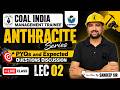 02 | Coal India Management Trainee | Anthracite Series | PYQs &amp; Expected Questions | Gcentrick