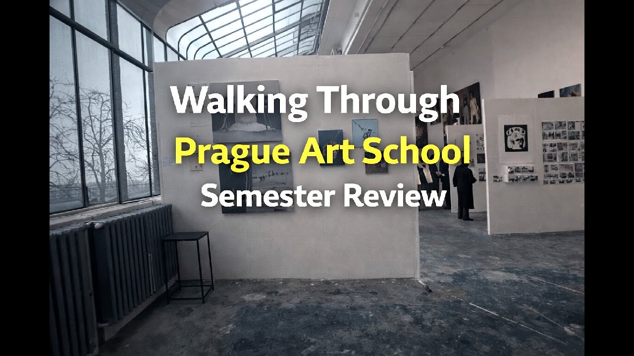 Walking Through a Prague Art School Semester Review at AVU