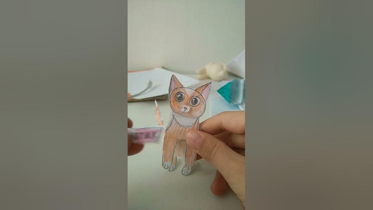Бумажные питомцы💖💜💝 - YouTube