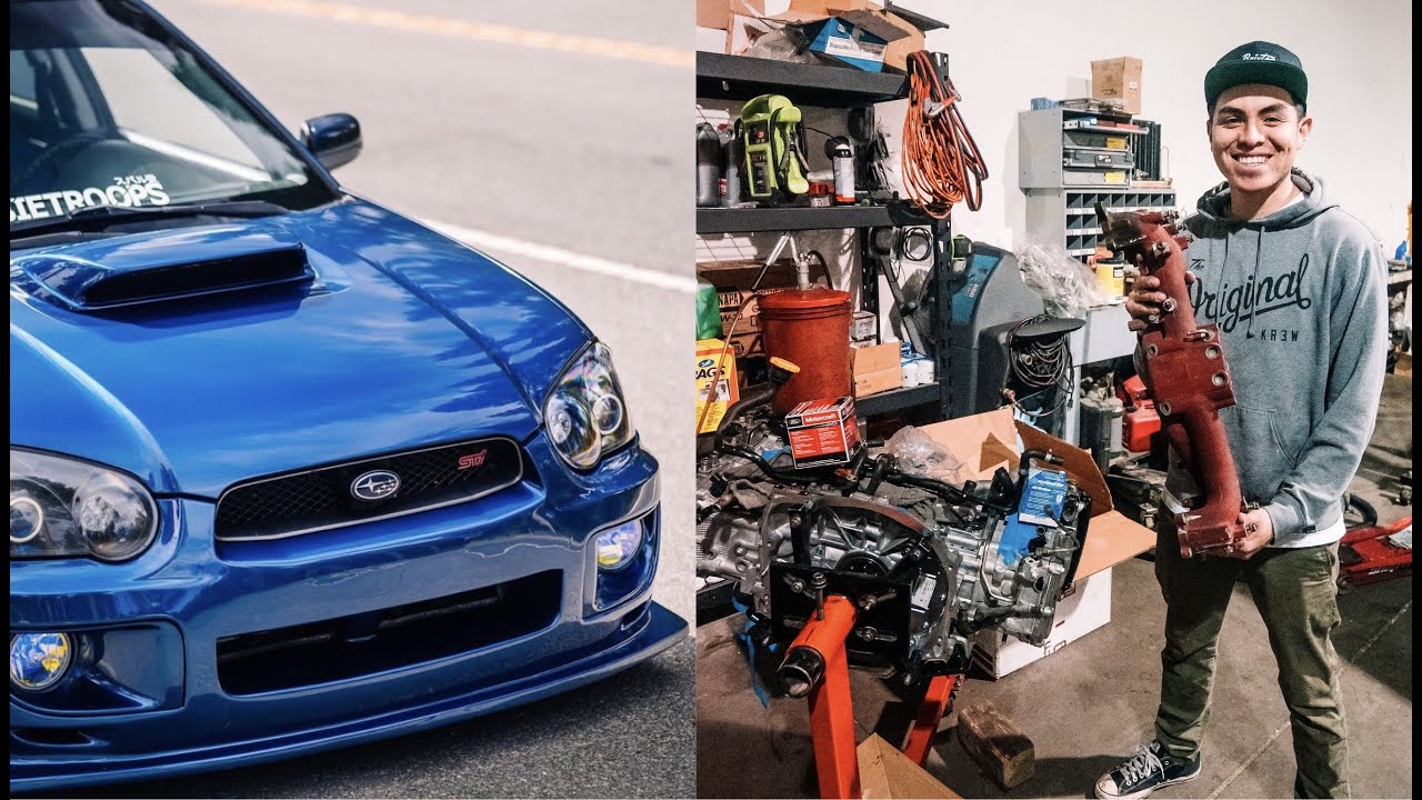 STI Intake Manifold Ready For Powder Coat!