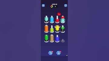 "Nut Sort Gameplay - Level 50 Sorting Puzzle Fun"