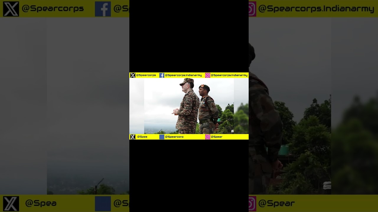 "GOC Spear Corps Reviews Operational Readiness & Border Fencing Progress in Moreh, Manipur 