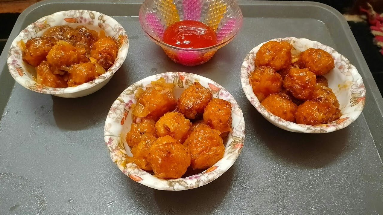 Veg Manchuria recipe YouTube