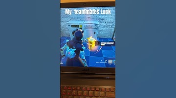 Teammates luck be like #fortnite #gaming #fortnitememes