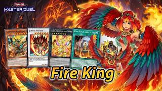 Fire King Deck Master Duel l Garunix Eternity Phoenix Revive & Destroy Ranked Gameplay screenshot 4