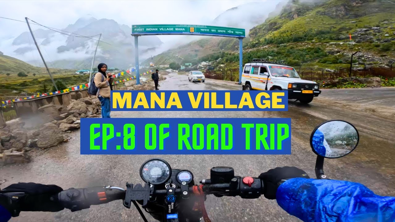 EPISODE 8| FIRST VILLAGE OF INDIA  | MANA| | IS  HUNTER 350 GOOD FOR LONG TOUR ?   |MOUNTAINS RIDE