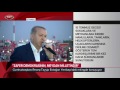 Demokrasi ve Şehitler Mitingi - Cumhurbaşkanı Recep Tayyip Erdoğan