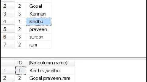 How to concatenate string text  from multiple rows into a single text string in SQL server