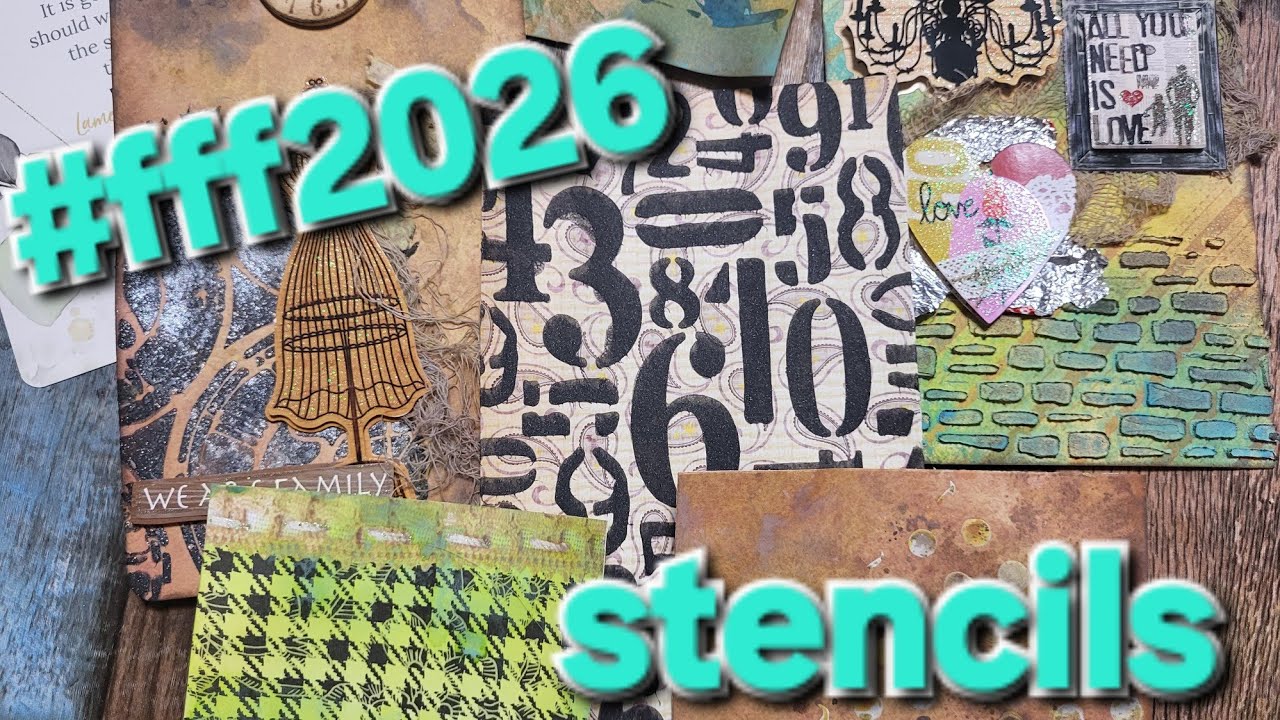 #fff2026 stencils & making diy paste