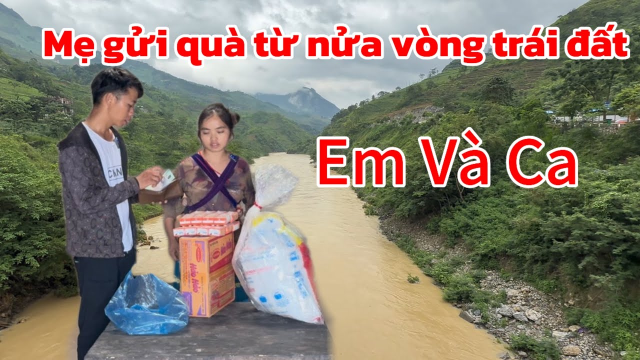 Món quà mẹ gửi từ nửa vòng trái đất,kịp thời cứu đói vào mùa giáp hạt,khiến cho vợ chồng vui mừng.