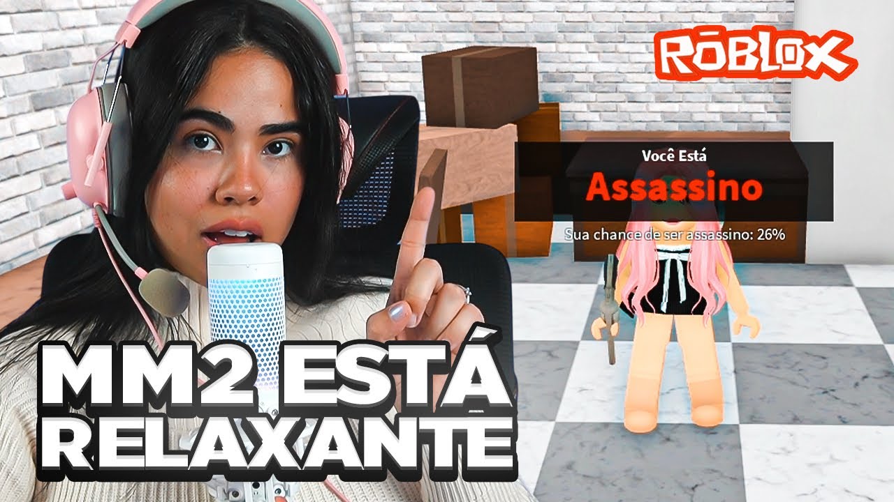ASMR ENQUANTO JOGO MURDER MYSTERY 2 NO ROBLOX