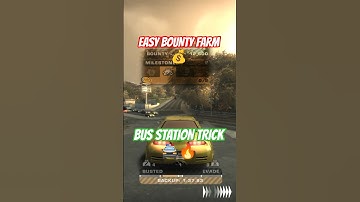 How to FARM BOUNTY Fast in NFS Most Wanted (2005) 🔥 | The Legendary Bus Station Trick!