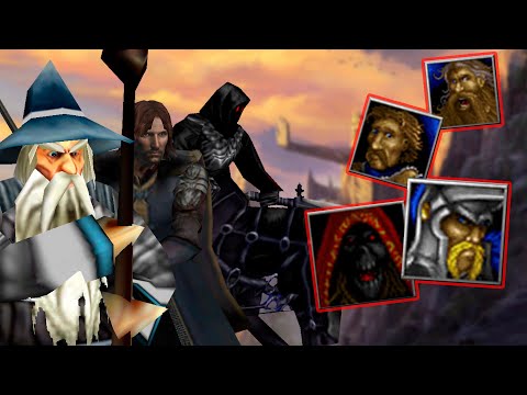 Видео: Властелин Колец на движке Warcraft 2