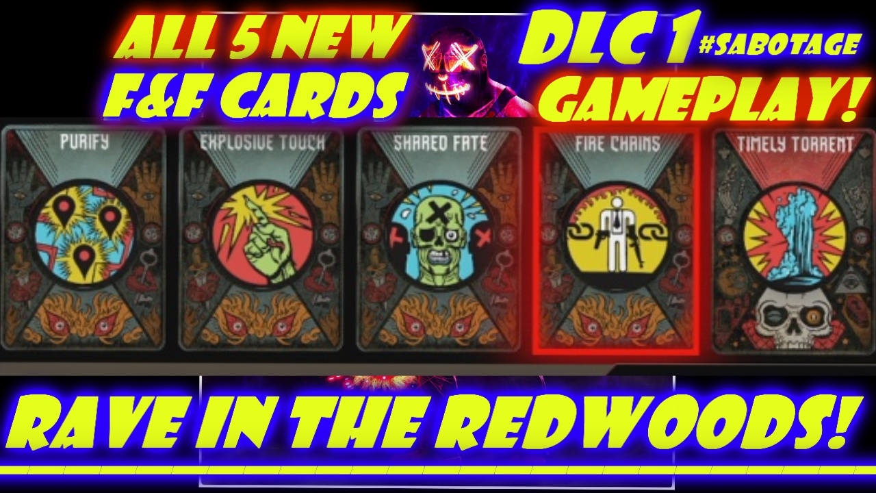 New Fate and Fortune Cards for Dlc 1 Rave in the Redwoods ! Call of duty Infinite Warfare Ely Killz