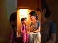 गांव के किनारे छोटे से गांव में राधा नाम की एक लड़की रहती थी। #shorts #ytshorts #cartoon #ai #kahani