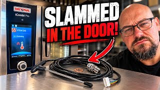 Someone SLAMMED the Probe in the Door! | Rational iCombi Repair