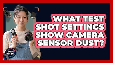 What Test Shot Settings Show Camera Sensor Dust?