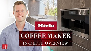 Miele Coffee Machine - Built-In Espresso Maker Overview