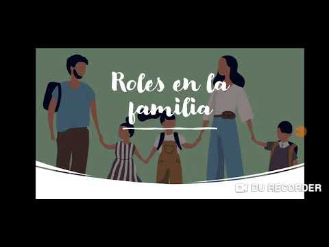 Video: ¿Qué roles juegan los miembros de la familia?