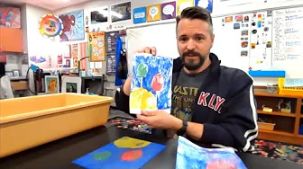 Intro to Printmaking: How to make a simple Monoprint
