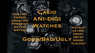ANI-DIGI watches: 12 Casios!!