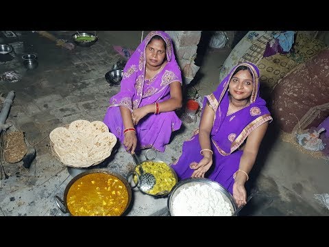 Thumbnail for INDIAN DINNER ROUTINE WITH USHA VILLAGE FOOD | DAILY INDIAN KITCHEN ROUTINE
