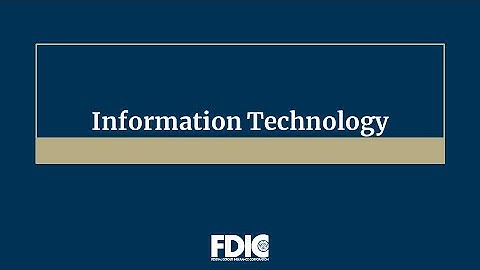 Information Technology Video