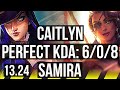 Caitlyn  lux vs samira  blitzcrank adc  608 dominating  kr diamond  1324