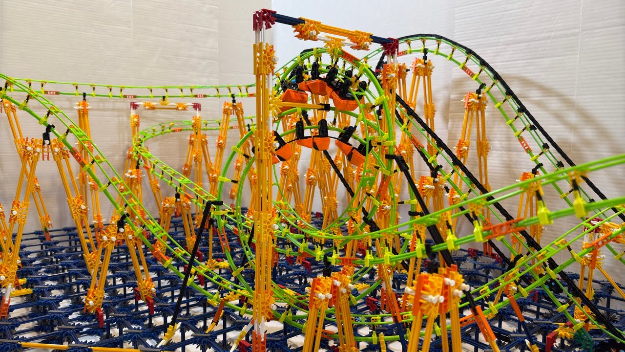 Madness - K'nex Roller Coaster - YouTube