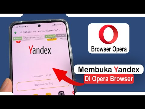 3 Tips Membuka Yandex di Opera Browser Pada HP Android