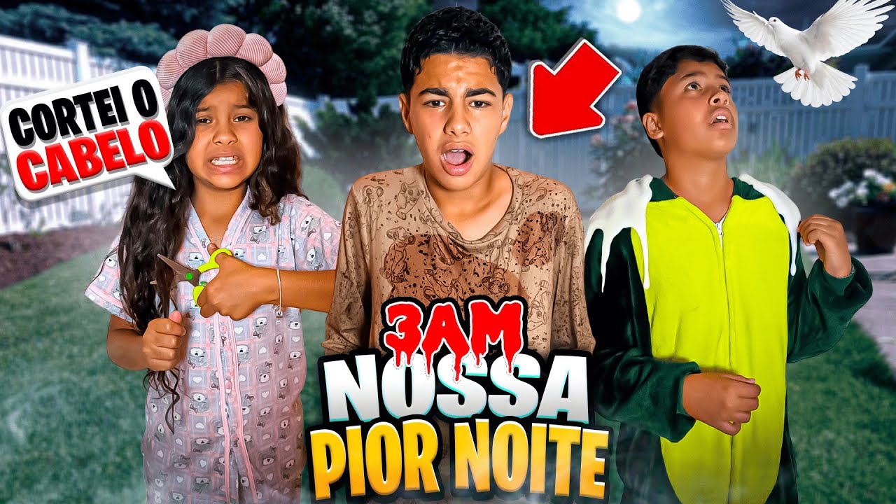 SOBREVIVEMOS A PIOR NOITE DAS NOSSAS VIDAS? *vc não vai acreditar😓