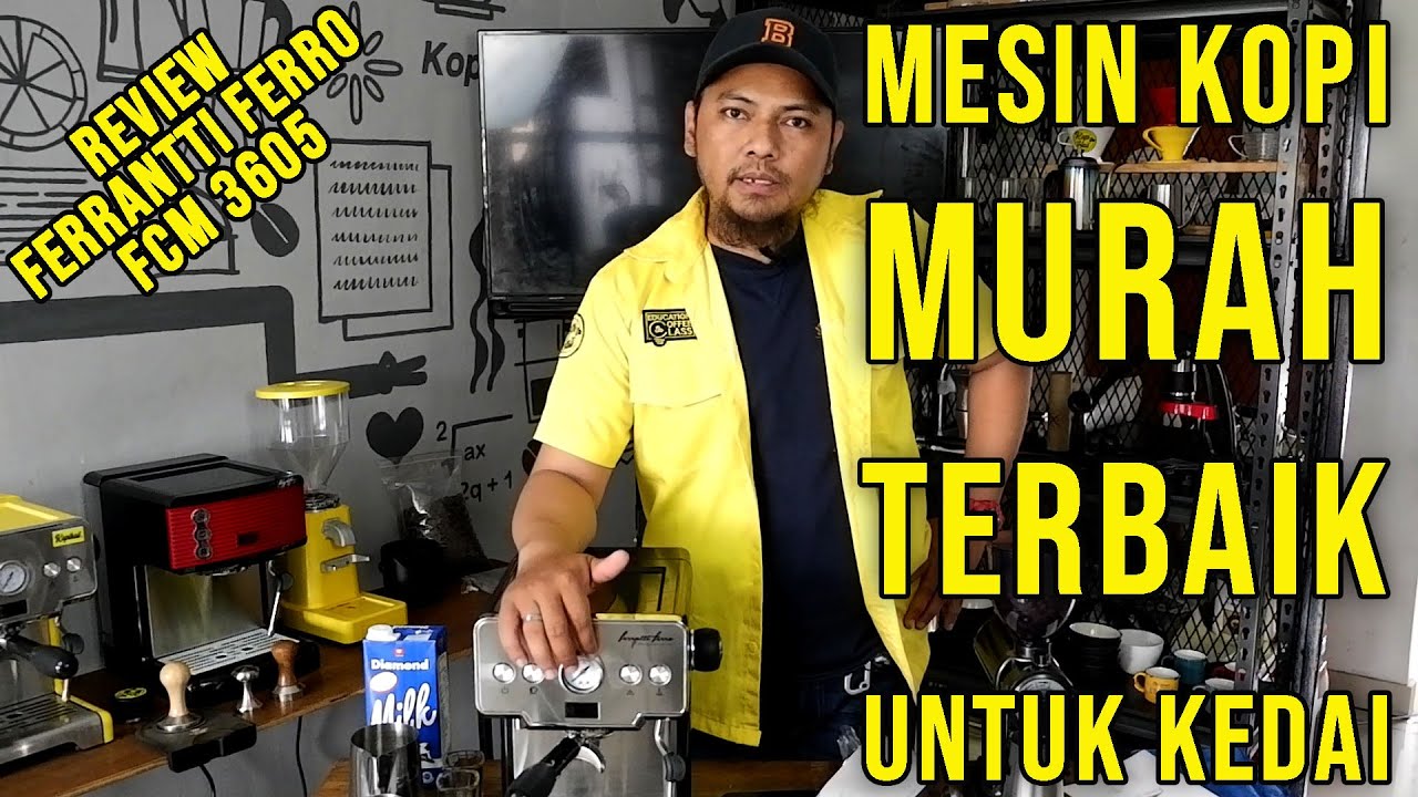 Mesin Kopi Ferrati Ferro FCM 3605 | REVIEW