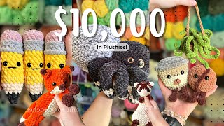 видео: 10 000 долларов в амигуруми. Как выглядят 10 000 долларов в плюшевых игрушках? Всё, что я принёс ... картинка: 10 000 долларов в амигуруми. Как выглядят 10 000 долларов в плюшевых игрушках? Всё, что я принёс ...