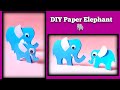 Diy paper elephant l elephant craft