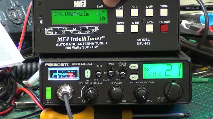 President Richard 10M Amateur radio - On The Air t...