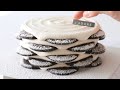 오레오도 직접 만들어버린 고오급 아이스박스 케이크 레시피 Oreo Icebox Cake｜ 자도르