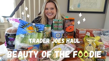 HUGE TRADER JOES HAUL/VLOG! Grocery shop with me at Trader Joes and Target!