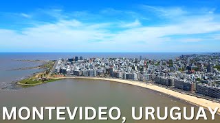MONTEVIDEO, URUGUAY DRONE 4K
