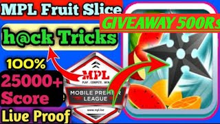 MPL fruit slice games hack mod APK download screenshot 5