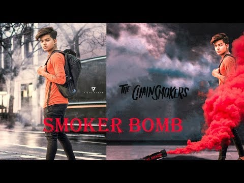 Riyaz Aly smoke bomb Instagram viral editing photoshop vijay mahar tapash editz