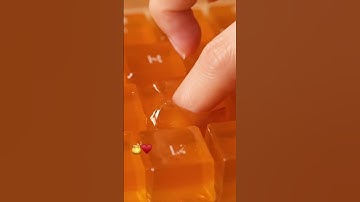 Asmr Honey Jelly Keyboard 꿀젤리키보드 asmr🍯♥️