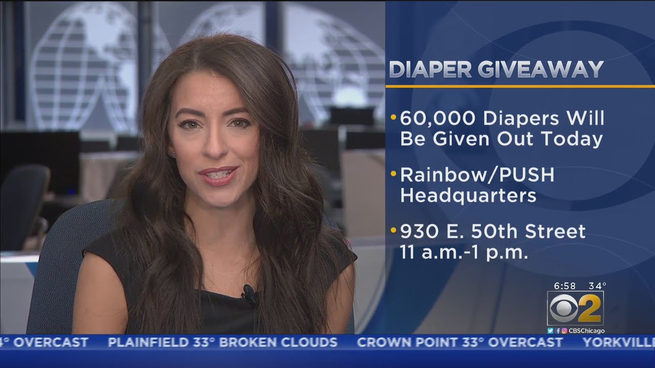 Rainbow PUSH and UAW Ford Chicago To Give Away 60,000 Diapers Monday In Hyde Park