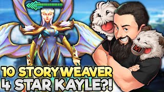 10 Storyweaver - This 4 Star Kayle Unit is Pretty Good!! | TFT Inkborn Fables | Teamfight Tactics