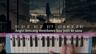 Noh Salleh - Angin kencang not pianika / Melodica cover