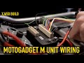 XJ650 Build Part 34 - Motogadget M-Unit Starter & Ignition Wiring