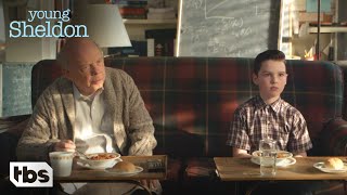 Sheldon Moves In With Dr. Sturgis (Clip) | Young Sheldon | TBS
